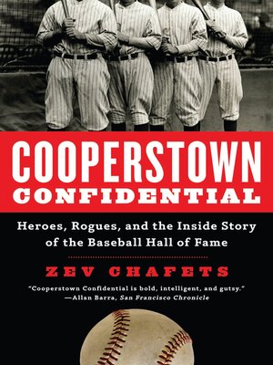 cover image of Cooperstown Confidential